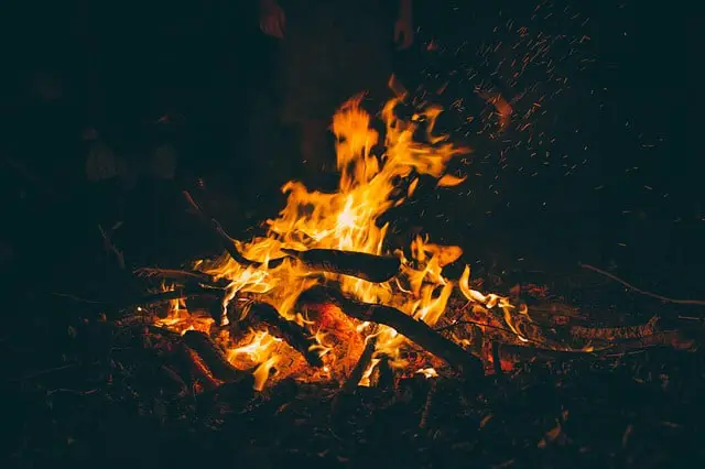 Romantic Campfire