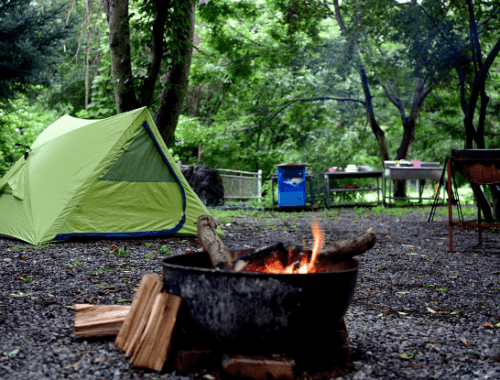 ways to keep fold cold while camping