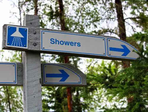 Camping shower